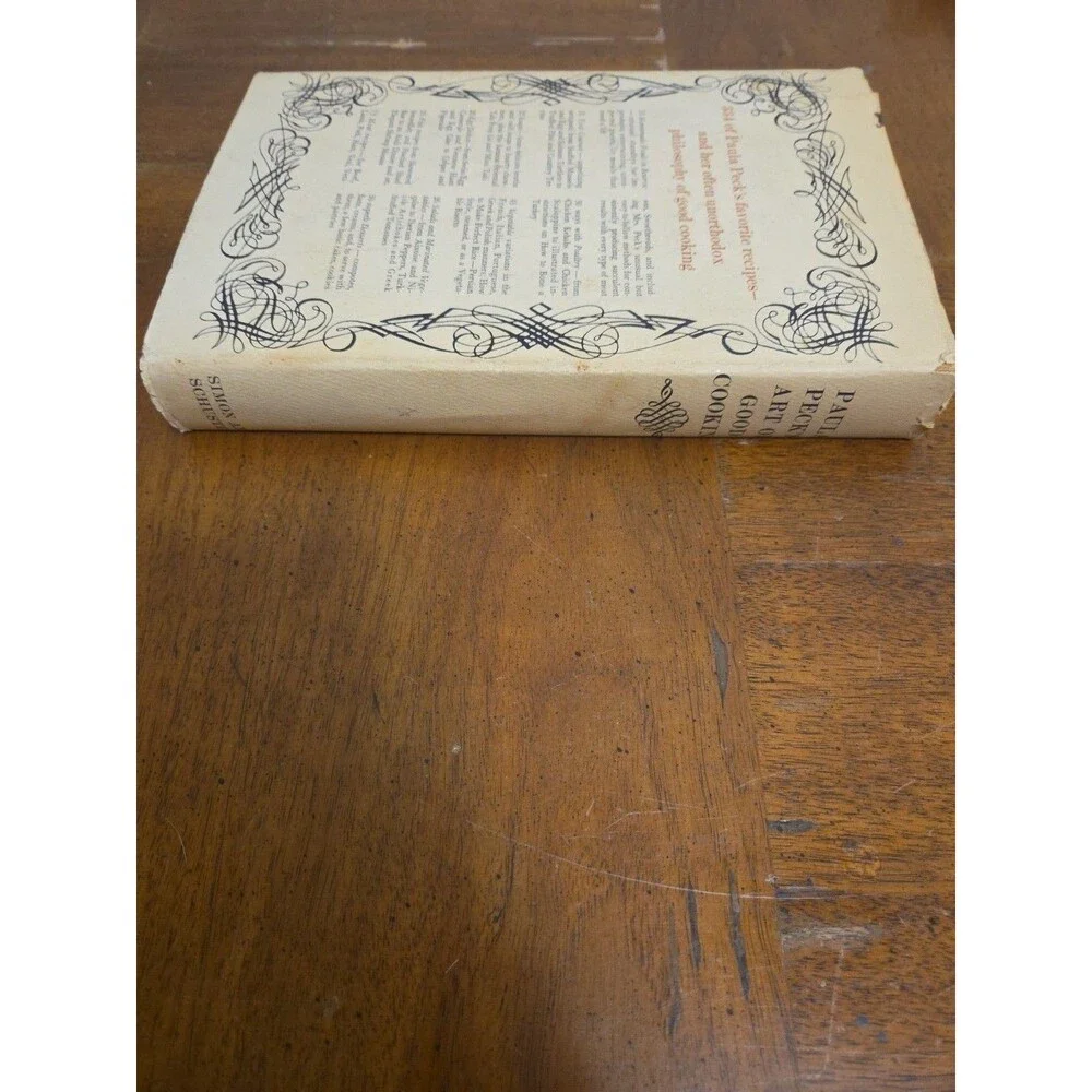 Paula Peck's Art of Good Cooking HC/Dust Jacket 1966 Book Club Vintage Recipes